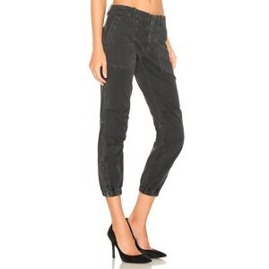 Nili Lotan Revolve Cropped Military Pants Carbon Jogger Pants Size 8